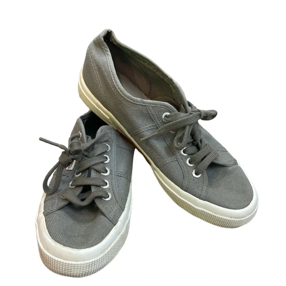 Superga 2750 Cotu Classic Sneaker S000010-M38 Gray Size M7.5/W9